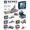 Kazi KY84054 84054 non  TỔ HỢP TÀU SÂN BAY SHENLONG 5 TRONG 1 bộ đồ chơi xếp lắp ráp ghép mô hình Military Army Quân Sự Bộ Đội
