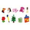 Winner 5021 non  CẦU VỒNG SÁNG TẠO bộ đồ chơi xếp lắp ráp ghép mô hình Creator 260 khối