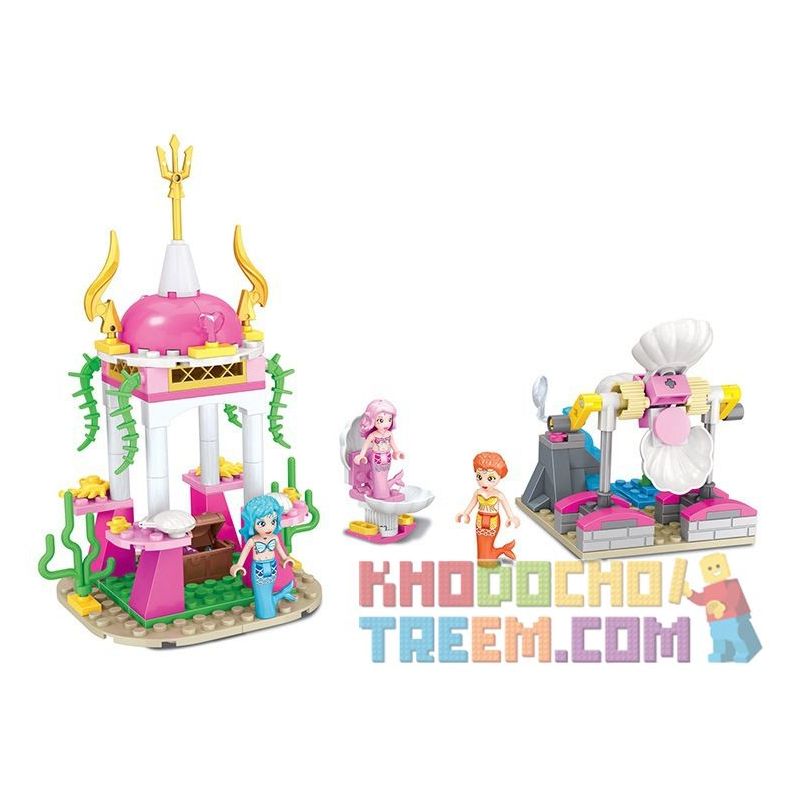 Winner 5009 Xếp hình kiểu Lego MERMAID Wei Mei Fish Seabed Garden Vườn Tàu Ngầm 170 khối Winner 5009 Xếp hình kiểu Lego MERMAID Wei Mei Fish Seabed Garden Vườn Tàu Ngầm 170 khối
