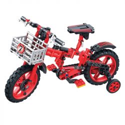 Winner 7064 non  XE ĐẠP TRẺ EM 1 4 tỷ lệ 1:4 bộ đồ chơi xếp lắp ráp ghép mô hình  THE RED BICYCLE Kỹ Thuật Công Nghệ Cao Mô Hình Phương Tiện 235 khối