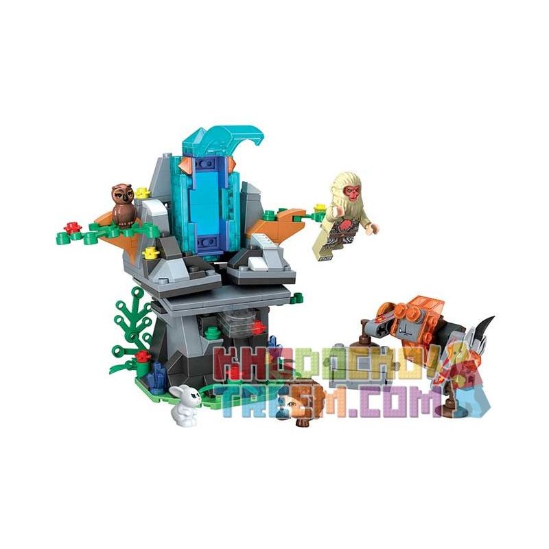 Winner 5041 Xếp hình kiểu Lego MONKIE KID Fantasy Westward Journey The Nuwa Ore Wei Le Magic Westward Journey Nuwa Stone Đá Nuwa 243 khối
