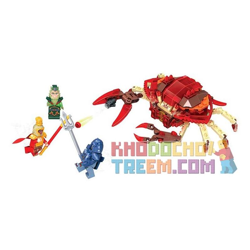 Winner 5049 Xếp hình kiểu Lego MONKIE KID Fantasy Westward Journey The Crab Wei Le Magic Westward Journey Cancer Ung Thư 221 khối Winner 5049 Xếp hình kiểu Lego MONKIE KID Fantasy Westward Journey The Crab Wei Le Magic Westward Journey Cancer Ung Thư 221 khối