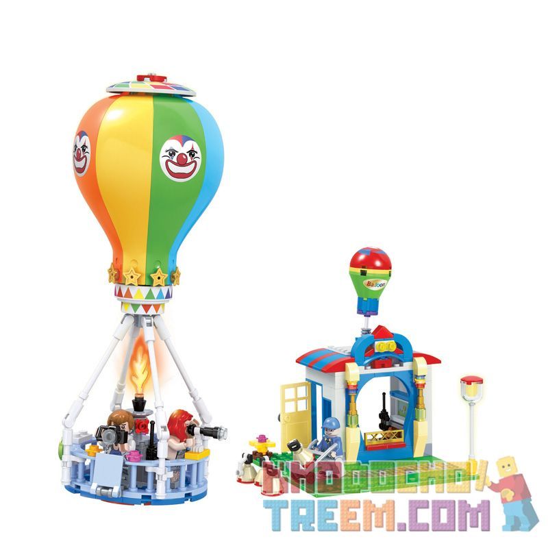 Winner 7032 Xếp hình kiểu Lego City Modern Paradise Hot Air Balloon Khinh Khí Cầu 276 khối Winner 7032 Xếp hình kiểu Lego City Modern Paradise Hot Air Balloon Khinh Khí Cầu 276 khối