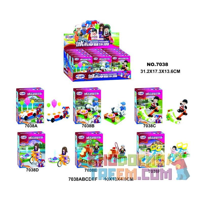 WINNER JEMLOU 7038 7038A 7038B 7038C 7038D 7038E 7038F Xếp hình kiểu Lego City Modern Paradise Human Small Scene 6 Minifigures 4 Kiểu gồm 6 hộp nhỏ WINNER JEMLOU 7038 7038A 7038B 7038C 7038D 7038E 7038F Xếp hình kiểu Lego City Modern Paradise Human Small Scene 6 Minifigures 4 Kiểu gồm 6 hộp nhỏ