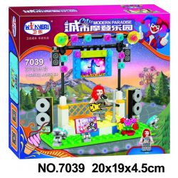Winner 7039 non  SÂN KHẤU CA HÁT bộ đồ chơi xếp lắp ráp ghép mô hình City Modern Paradise Thành Phố Thiên Đường Hiện Đại 116 khối
