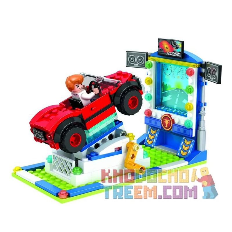 Winner 7040 Xếp hình kiểu Lego City Modern Paradise Dynamic Racing Đua Xe Năng động 162 khối Winner 7040 Xếp hình kiểu Lego City Modern Paradise Dynamic Racing Đua Xe Năng động 162 khối