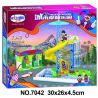 Winner 7042 non  CẦU TRƯỢT XÍCH ĐU bộ đồ chơi xếp lắp ráp ghép mô hình City Modern Paradise Thành Phố Thiên Đường Hiện Đại 228 khối