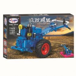 Winner 7069 Xếp hình kiểu Lego TECHNIC The Walking Tractor Hand Tractor 1 10 Máy Kéo đi Bộ 1 10 248 khối