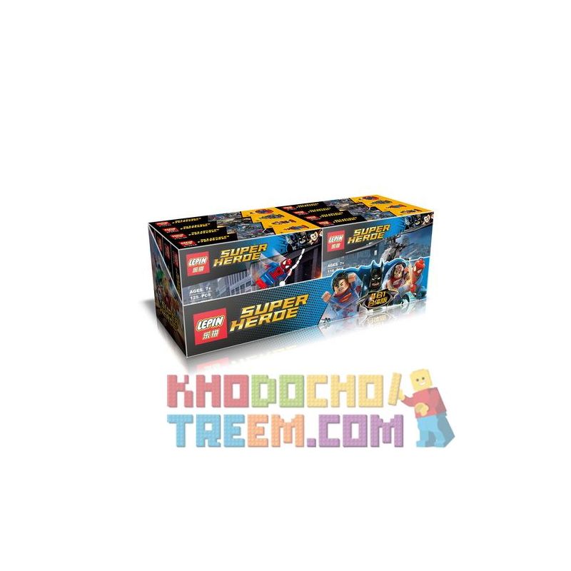 LEPIN 07023 Xếp hình kiểu Lego SUPER HEROES Superhero 4 In 1 Fit Phiên Bản Kết Hợp Superhero 4 Trong 1 LEPIN 07023 Xếp hình kiểu Lego SUPER HEROES Superhero 4 In 1 Fit Phiên Bản Kết Hợp Superhero 4 Trong 1