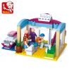 SLUBAN M38-B0603 B0603 0603 M38B0603 38-B0603 non  CỬA HÀNG ĐỒ BƠI bộ đồ chơi xếp lắp ráp ghép mô hình Girl's Dream BEACH SHOP Giấc Mơ Con Gái 180 khối