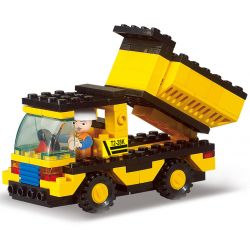 SLUBAN M38-B9500 B9500 9500 M38B9500 38-B9500 Xếp hình kiểu Lego Simulated City Dump Truck Xe Tải Tự đổ 93 khối