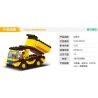 SLUBAN M38-B9500 B9500 9500 M38B9500 38-B9500 non  XE TẢI TỰ ĐỔ bộ đồ chơi xếp lắp ráp ghép mô hình City Thành Phố 93 khối