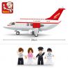 SLUBAN M38-B0365 B0365 0365 M38B0365 38-B0365 non  C-CONCEPT MÁY BAY bộ đồ chơi xếp lắp ráp ghép mô hình City AVIATION Thành Phố 275 khối