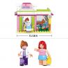 SLUBAN M38-B0602 B0602 0602 M38B0602 38-B0602 non  CỬA HÀNG CHẢI LÔNG THÚ CƯNG bộ đồ chơi xếp lắp ráp ghép mô hình Girl's Dream PET SHOP Giấc Mơ Con Gái 195 khối