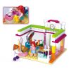 SLUBAN M38-B0602 B0602 0602 M38B0602 38-B0602 non  CỬA HÀNG CHẢI LÔNG THÚ CƯNG bộ đồ chơi xếp lắp ráp ghép mô hình Girl's Dream PET SHOP Giấc Mơ Con Gái 195 khối