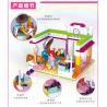 SLUBAN M38-B0602 B0602 0602 M38B0602 38-B0602 non  CỬA HÀNG CHẢI LÔNG THÚ CƯNG bộ đồ chơi xếp lắp ráp ghép mô hình Girl's Dream PET SHOP Giấc Mơ Con Gái 195 khối