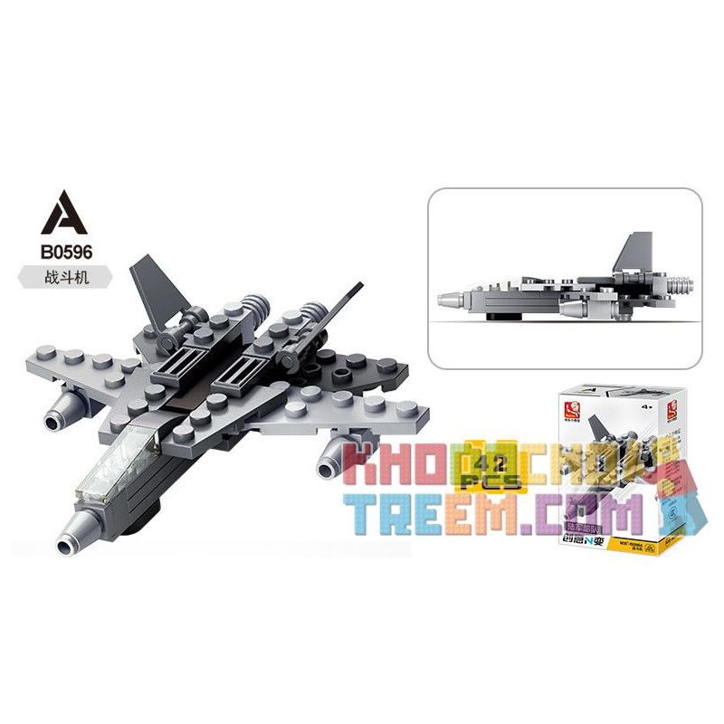 SLUBAN M38-B0596 B0596 0596 M38B0596 38-B0596 non  XE SÁNG TẠO THAY ĐỔI 4 KIỂU bộ đồ chơi xếp lắp ráp ghép mô hình Land Forces 2 Sức Mạnh Mặt Đất 169 khối