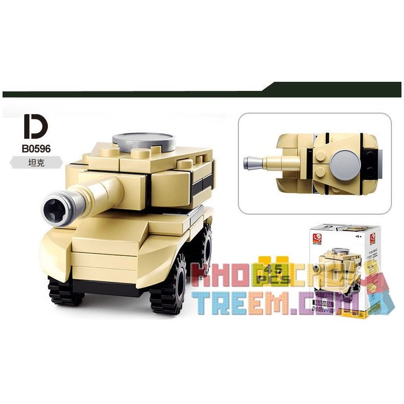 SLUBAN M38-B0596 B0596 0596 M38B0596 38-B0596 non  XE SÁNG TẠO THAY ĐỔI 4 KIỂU bộ đồ chơi xếp lắp ráp ghép mô hình Land Forces 2 Sức Mạnh Mặt Đất 169 khối