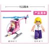 SLUBAN M38 non  4 LOẠI PHƯƠNG TIỆN bộ đồ chơi xếp lắp ráp ghép mô hình Girl's Dream Giấc Mơ Con Gái 283 khối