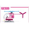 SLUBAN M38 non  4 LOẠI PHƯƠNG TIỆN bộ đồ chơi xếp lắp ráp ghép mô hình Girl's Dream Giấc Mơ Con Gái 283 khối