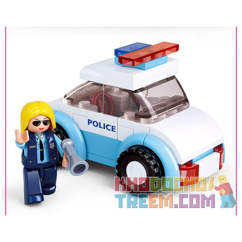 SLUBAN M38 non  4 LOẠI PHƯƠNG TIỆN bộ đồ chơi xếp lắp ráp ghép mô hình Girl's Dream Giấc Mơ Con Gái 283 khối