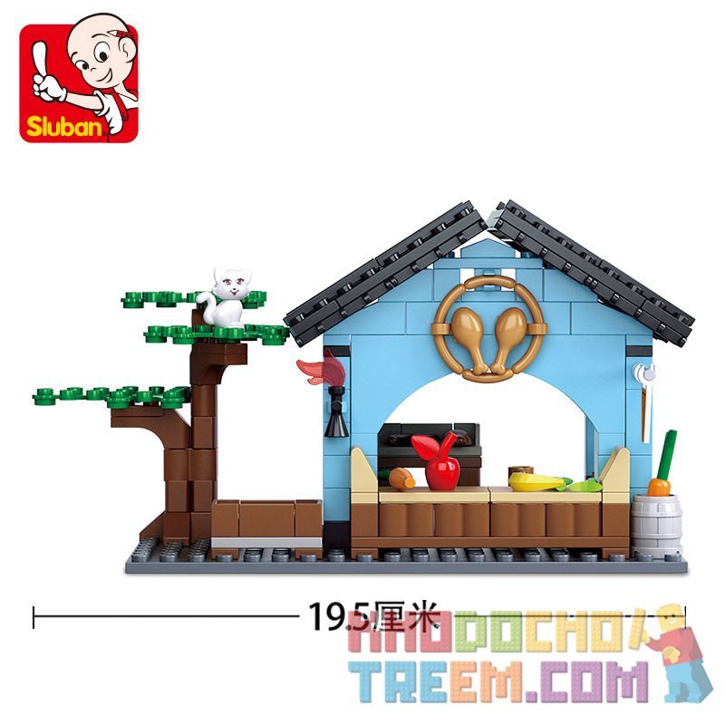 SLUBAN M38-B0612 B0612 0612 M38B0612 38-B0612 non  CỬA HÀNG NGUYÊN LIỆU TƯƠI bộ đồ chơi xếp lắp ráp ghép mô hình Legend Warriors Chiến Binh Huyền Thoại 206 khối