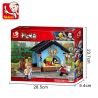 SLUBAN M38-B0612 B0612 0612 M38B0612 38-B0612 non  CỬA HÀNG NGUYÊN LIỆU TƯƠI bộ đồ chơi xếp lắp ráp ghép mô hình Legend Warriors Chiến Binh Huyền Thoại 206 khối