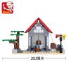 SLUBAN M38-B0613 B0613 0613 M38B0613 38-B0613 non  TRẠM CẤP NƯỚC bộ đồ chơi xếp lắp ráp ghép mô hình Legend Warriors Chiến Binh Huyền Thoại 237 khối