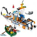 SEMBO SD9551 9551 non Lego GIẢI CỨU NGƯỜI CÂU CÁ bộ đồ chơi xếp lắp ráp ghép mô hình Rescue Team Đội Cứu Hộ 248 khối