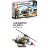 SEMBO 11615 non  MÁY BAY TRỰC THĂNG bộ đồ chơi xếp lắp ráp ghép mô hình Black Gold Cuộc Chiến Vàng Đen 84 khối