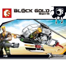 SEMBO 11615 non  MÁY BAY TRỰC THĂNG bộ đồ chơi xếp lắp ráp ghép mô hình Black Gold Cuộc Chiến Vàng Đen 84 khối SEMBO 11615 non  MÁY BAY TRỰC THĂNG bộ đồ chơi xếp lắp ráp ghép mô hình Black Gold Cuộc Chiến Vàng Đen 84 khối