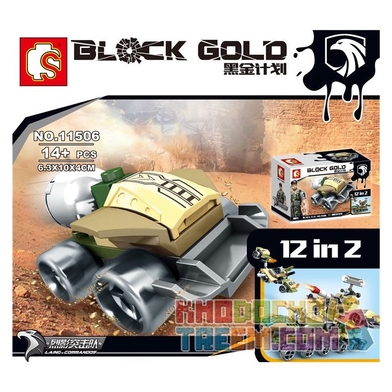 SEMBO 11501 11502 11503 11504 11505 11506 11507 11508 11509 11510 11511 11512 non  SỰ KẾT HỢP CỦA UAV 12 TRONG DỰ ÁN VÀNG ĐEN bộ đồ chơi xếp lắp ráp ghép mô hình Black Gold Cuộc Chiến Vàng Đen 206 khối