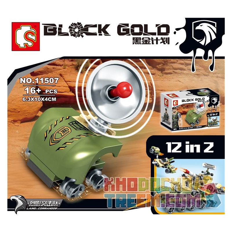 SEMBO 11501 11502 11503 11504 11505 11506 11507 11508 11509 11510 11511 11512 non  SỰ KẾT HỢP CỦA UAV 12 TRONG DỰ ÁN VÀNG ĐEN bộ đồ chơi xếp lắp ráp ghép mô hình Black Gold Cuộc Chiến Vàng Đen 206 khối