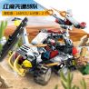 SEMBO 11660 non  RED DEVILS ADVANCE FORCE bộ đồ chơi xếp lắp ráp ghép mô hình Black Gold Cuộc Chiến Vàng Đen 165 khối