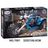 Winner 7081 non  XE BA BÁNH bộ đồ chơi xếp lắp ráp ghép mô hình  Kỹ Thuật Công Nghệ Cao Mô Hình Phương Tiện 178 khối