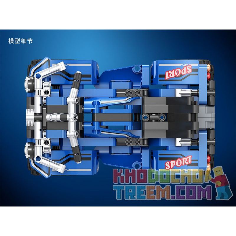 Winner 7081 non  XE BA BÁNH bộ đồ chơi xếp lắp ráp ghép mô hình  Kỹ Thuật Công Nghệ Cao Mô Hình Phương Tiện 178 khối