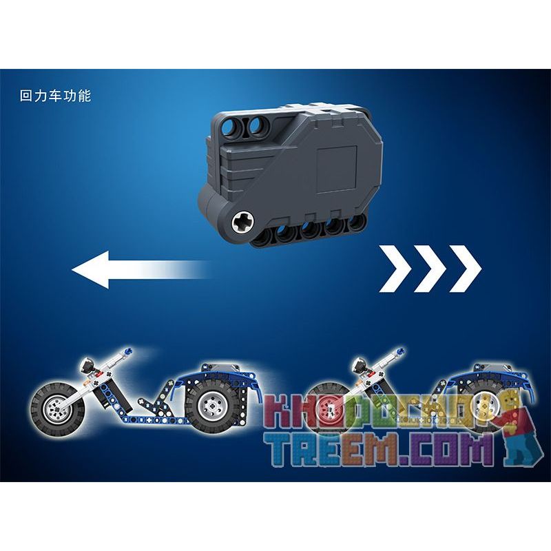 Winner 7081 non  XE BA BÁNH bộ đồ chơi xếp lắp ráp ghép mô hình  Kỹ Thuật Công Nghệ Cao Mô Hình Phương Tiện 178 khối