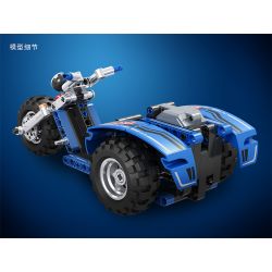 Winner 7081 non  XE BA BÁNH bộ đồ chơi xếp lắp ráp ghép mô hình  Kỹ Thuật Công Nghệ Cao Mô Hình Phương Tiện 178 khối