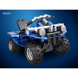 Winner 7081 non  XE BA BÁNH bộ đồ chơi xếp lắp ráp ghép mô hình  Kỹ Thuật Công Nghệ Cao Mô Hình Phương Tiện 178 khối