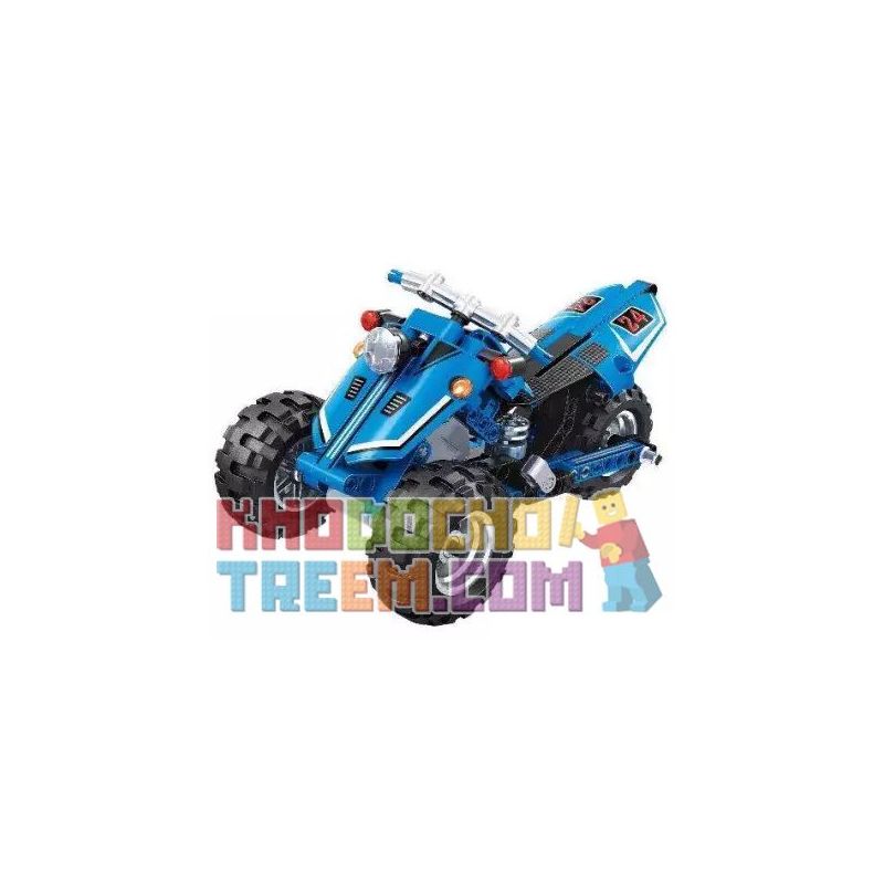 Winner 7082 Xếp hình kiểu Lego TECHNIC Inverted Tricycle Xe Ba Bánh Ngược 172 khối có động cơ kéo thả Winner 7082 Xếp hình kiểu Lego TECHNIC Inverted Tricycle Xe Ba Bánh Ngược 172 khối có động cơ kéo thả