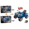 Winner 7082 non  XE BA BÁNH NGƯỢC bộ đồ chơi xếp lắp ráp ghép mô hình  Kỹ Thuật Công Nghệ Cao Mô Hình Phương Tiện 172 khối