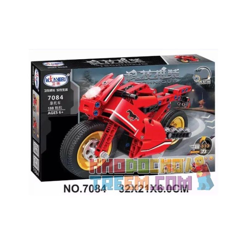 Winner 7084 non  XE MÁY LÙI bộ đồ chơi xếp lắp ráp ghép mô hình  Kỹ Thuật Công Nghệ Cao Mô Hình Phương Tiện 188 khối Winner 7084 non  XE MÁY LÙI bộ đồ chơi xếp lắp ráp ghép mô hình  Kỹ Thuật Công Nghệ Cao Mô Hình Phương Tiện 188 khối