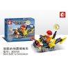 SEMBO WEKKI VIGGI SD9158 9158 non  PHƯƠNG TIỆN TÌM KIẾM VÀ CỨU HỘ ĐỘNG ĐẤT CỦA ZHAO YI bộ đồ chơi xếp lắp ráp ghép mô hình Rescue Team Đội Cứu Hộ 42 khối