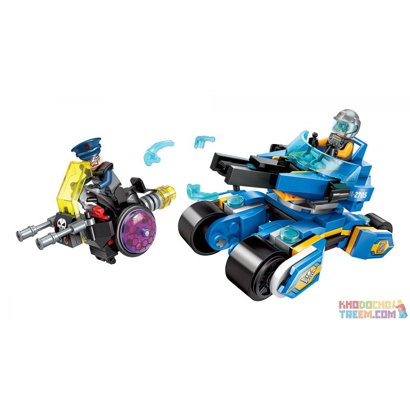 Enlighten 2705 Qman 2705 Xếp hình kiểu Lego THE HIGH-TECH ERA Technology Era I Glorious Chariot Chariot Vinh Quang 185 khối
