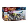 Enlighten 2708 Qman 2708 non  SÚNG BẮN TỈA BÃO TỪ bộ đồ chơi xếp lắp ráp ghép mô hình The High-Tech Era Kỷ Nguyên Công Nghệ Cao 203 khối