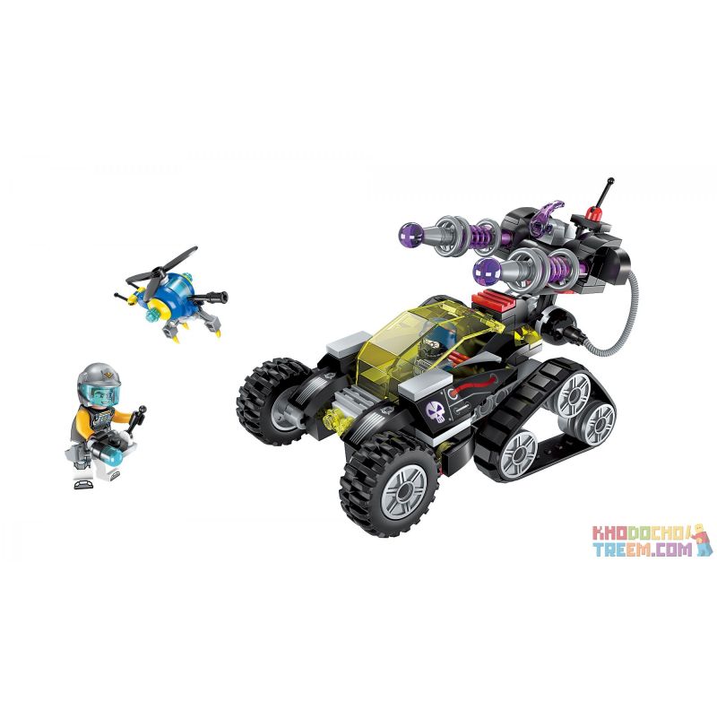 Enlighten 2708 Qman 2708 non  SÚNG BẮN TỈA BÃO TỪ bộ đồ chơi xếp lắp ráp ghép mô hình The High-Tech Era Kỷ Nguyên Công Nghệ Cao 203 khối