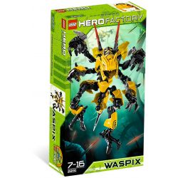 Decool 9701 Jisi 9701 Xếp hình kiểu Lego HERO FACTORY Waspix Hero Factory Poison Peak Waspix 48 khối