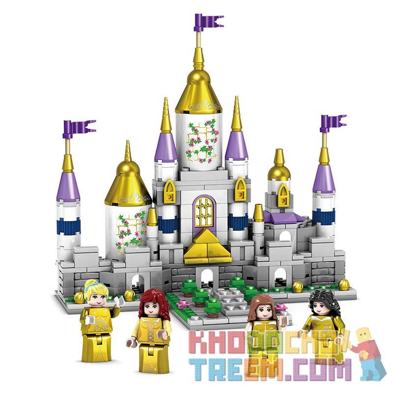 Kazi KY98709 98709 Xếp hình kiểu Lego FRIENDS Dream Gold Castle Four In One Lâu đài Vàng Tưởng Tượng Bốn Trong Một Kazi KY98709 98709 Xếp hình kiểu Lego FRIENDS Dream Gold Castle Four In One Lâu đài Vàng Tưởng Tượng Bốn Trong Một