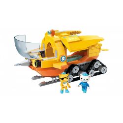 Enlighten 3704 Qman 3704 non  THUYỀN KỲ LÂN BIỂN bộ đồ chơi xếp lắp ráp ghép mô hình Octonauts Thám Hiểm Đại Dương 275 khối