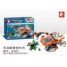 SEMBO 603002 non  THỢ LẶN CỨU HỘ DƯỚI BIỂN bộ đồ chơi xếp lắp ráp ghép mô hình Rescue Team Đội Cứu Hộ 234 khối